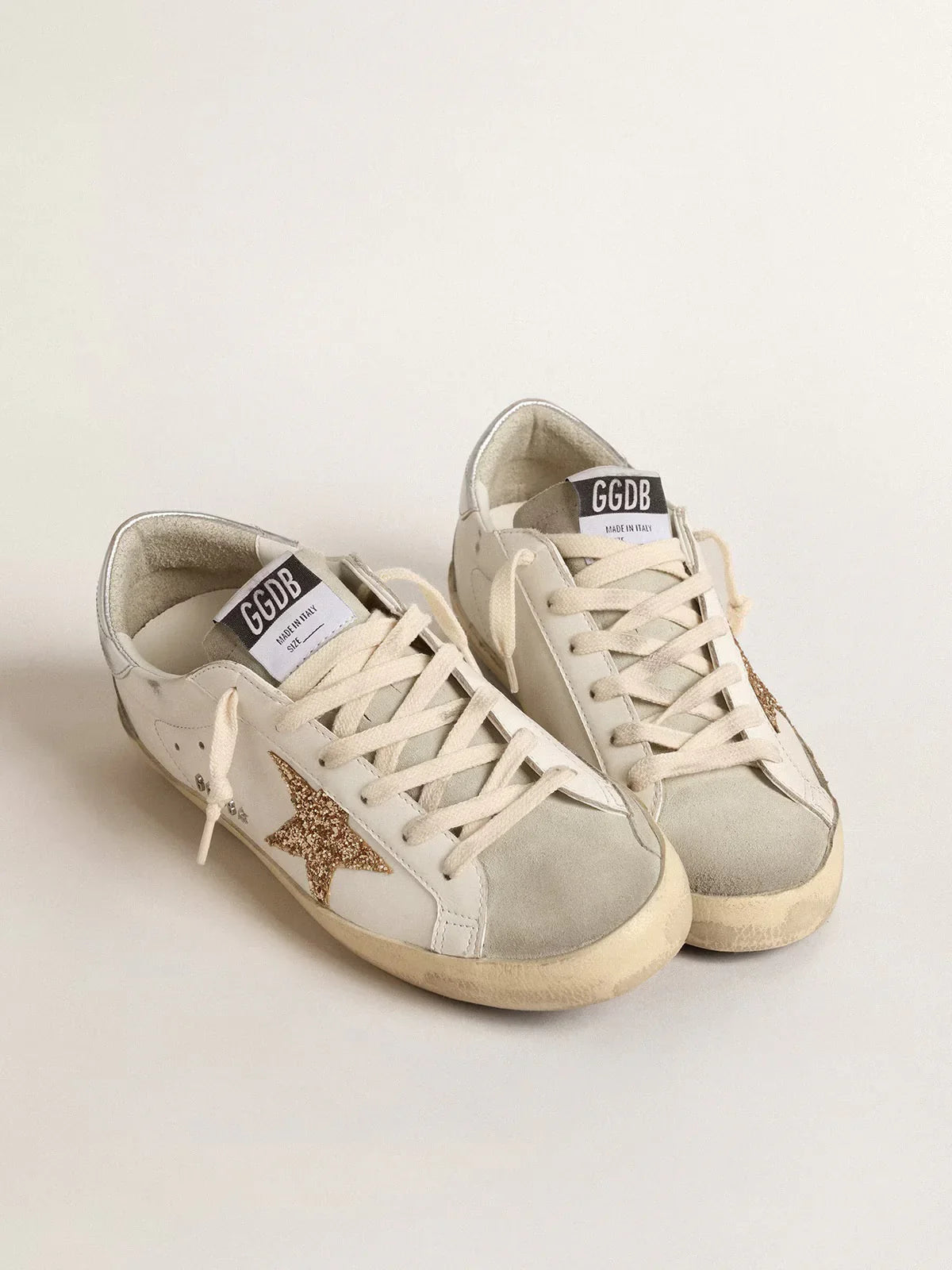 Golden goose - beige glitter