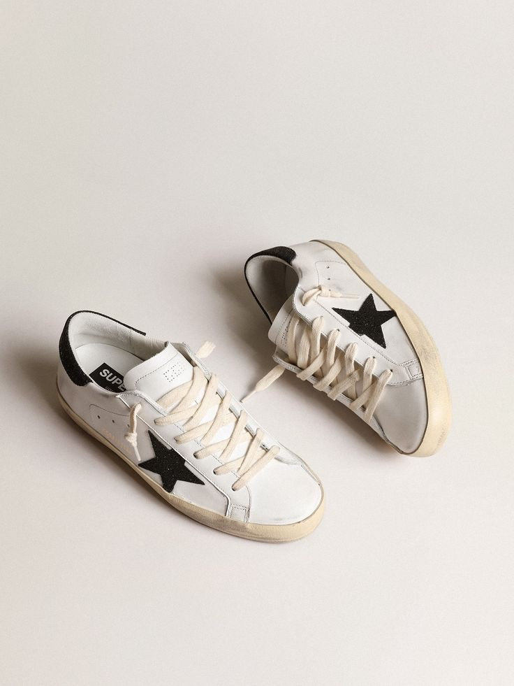 Golden goose - black glitter