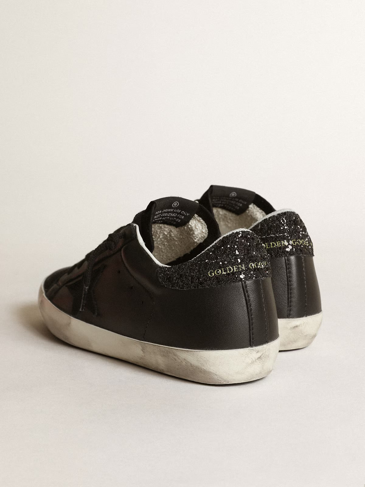 Golden goose - black glitter