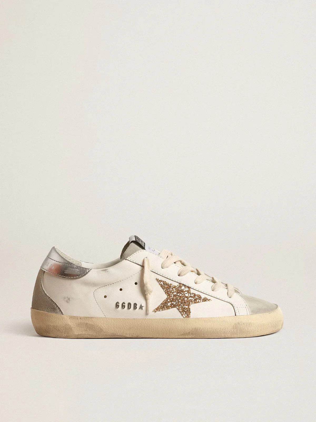Golden goose - beige glitter