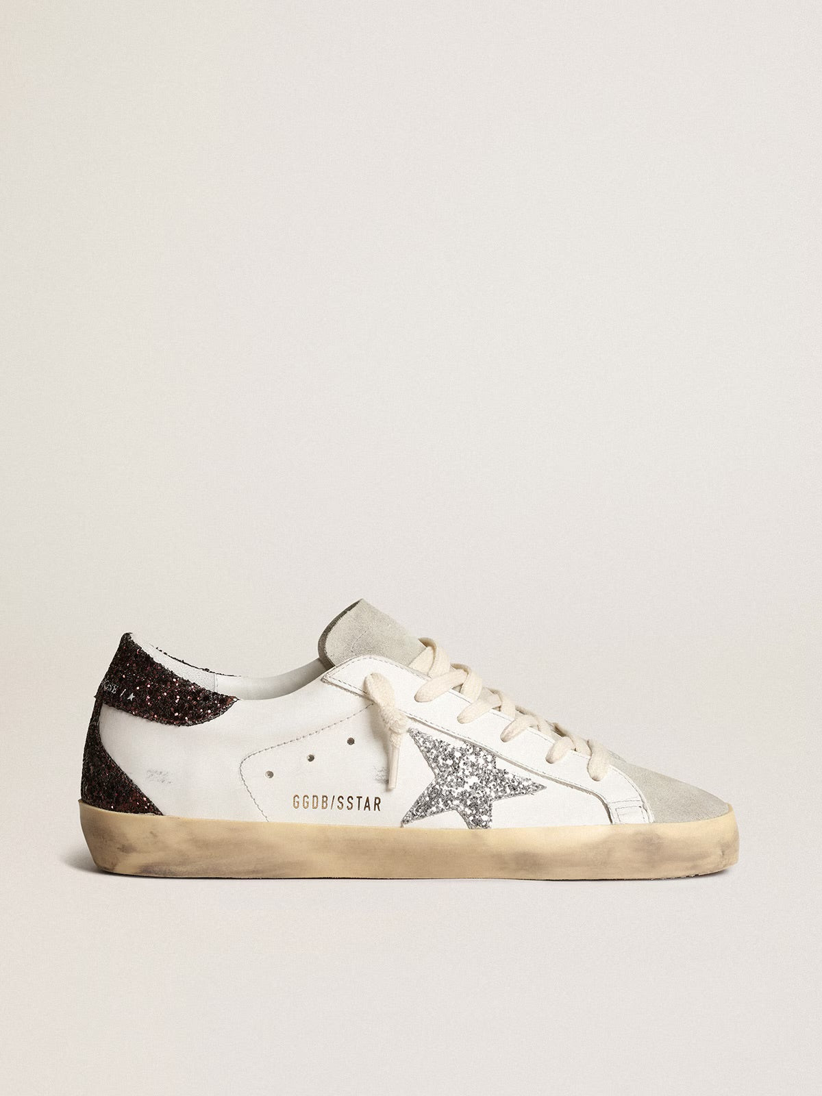 Golden goose - brown and Grey glitter