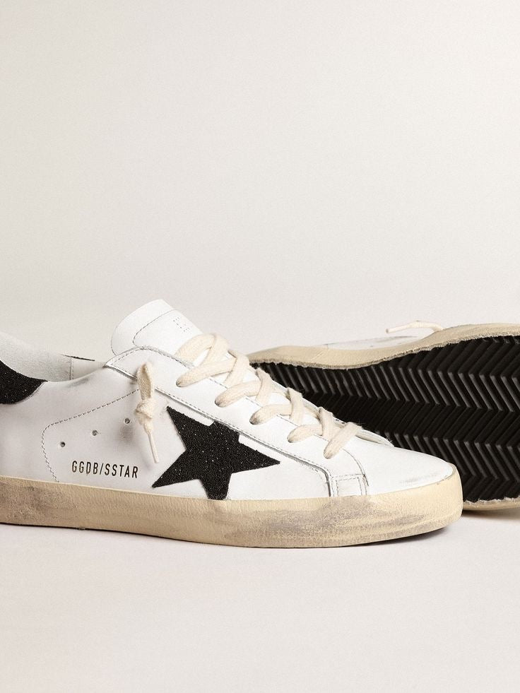 Golden goose - black glitter