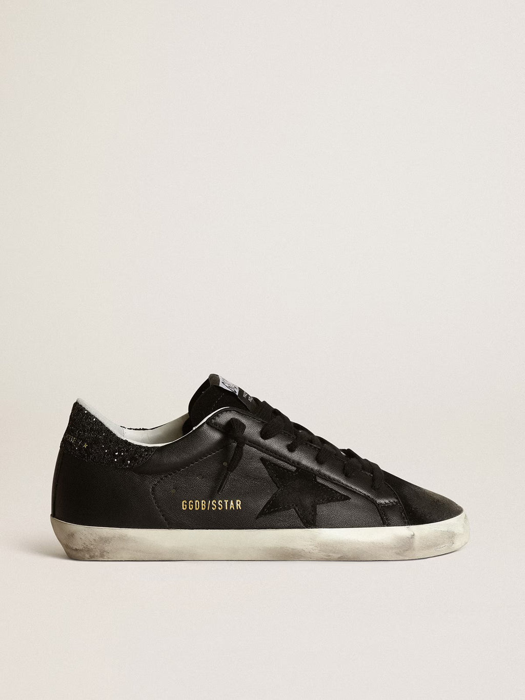 Golden goose - black glitter