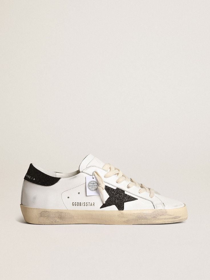 Golden goose - black glitter