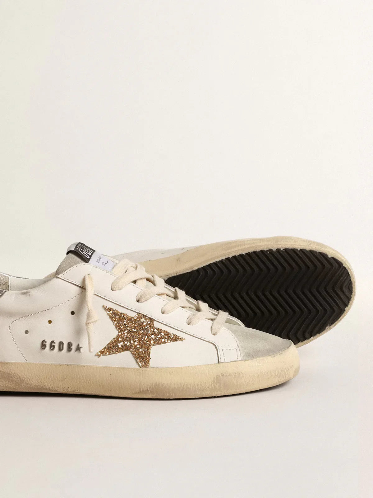 Golden goose - beige glitter