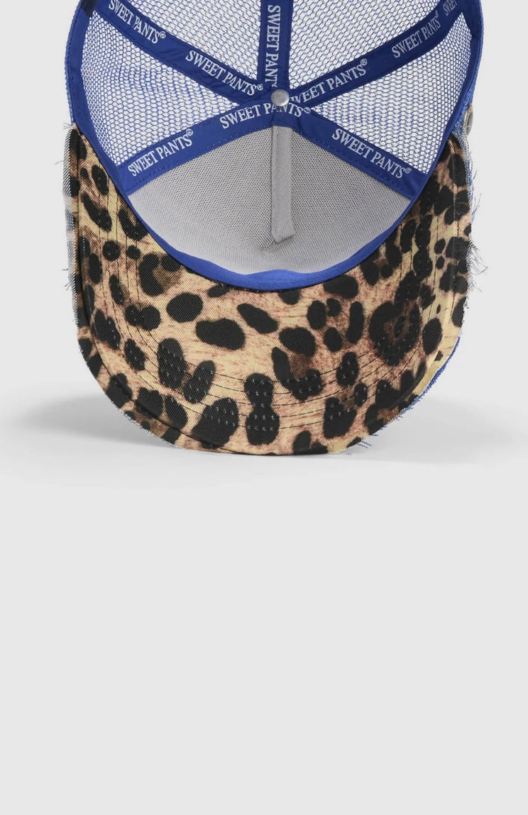 Sweet pant - blue leopard