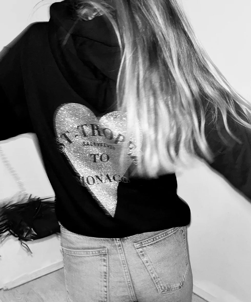 St-tropez to Monaco - grey glitter