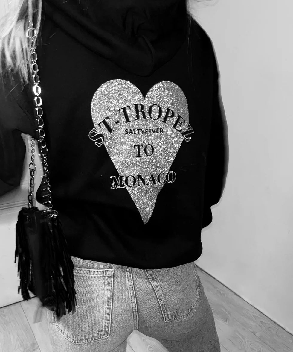 St-tropez to Monaco - grey glitter