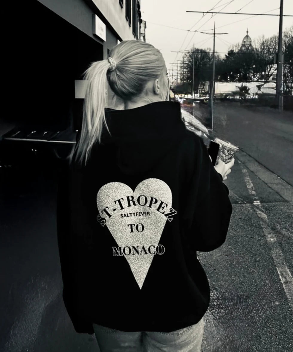 St-tropez to Monaco - grey glitter